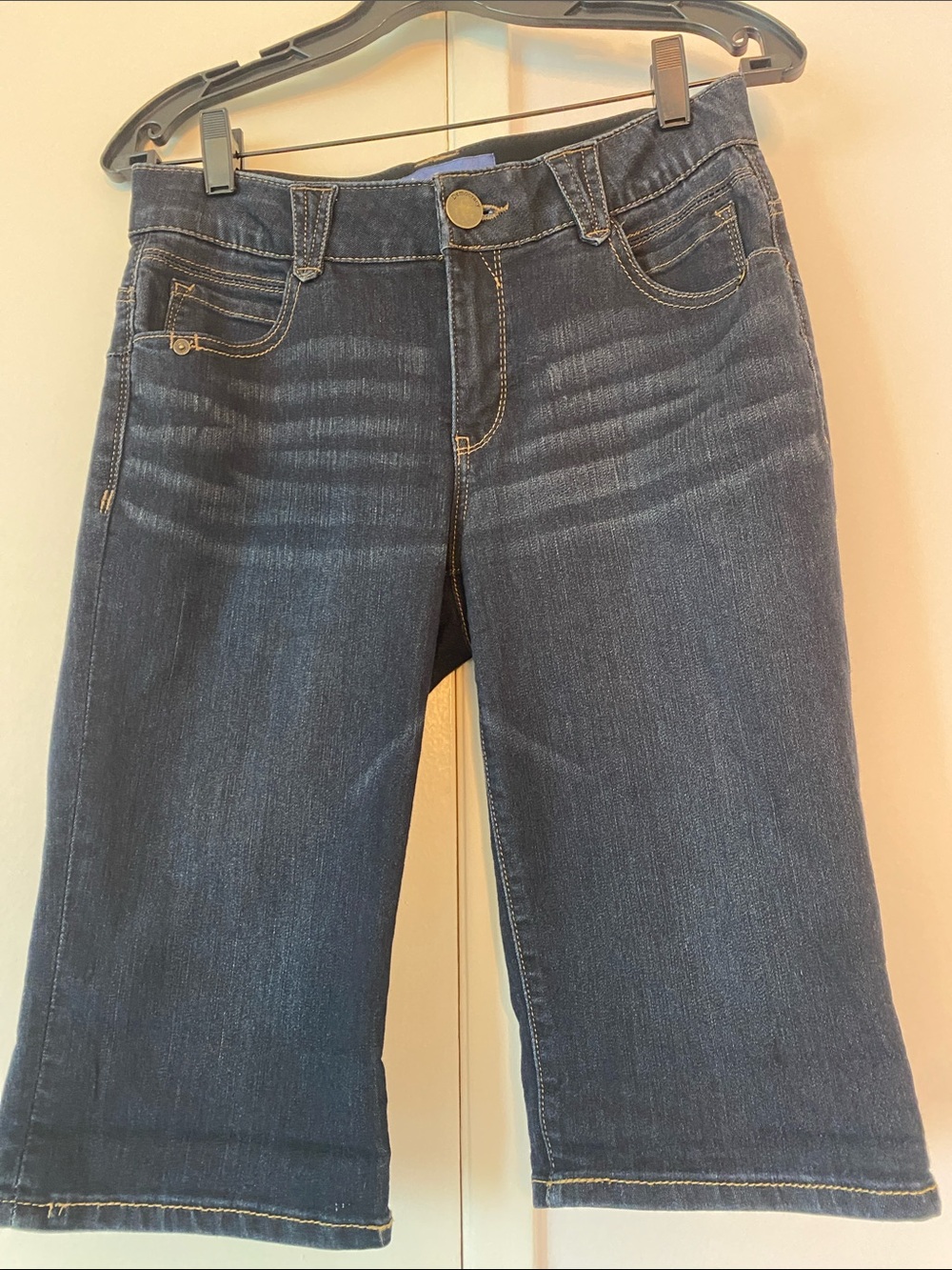NWOT - Democracy blue cropped denim jeans size 4 - Picture 6 of 6